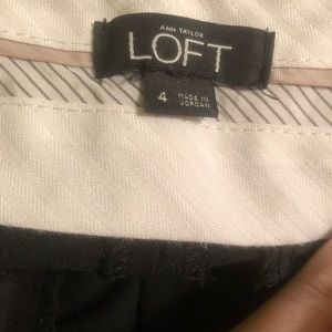 Loft Marissa pants black like new